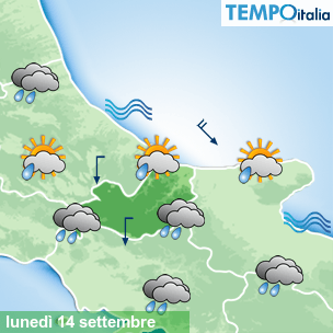 Mappa Giornaliera per la giornata di mercoledì 16 marzo