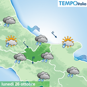 Mappa Giornaliera per la giornata di mercoledì 16 marzo