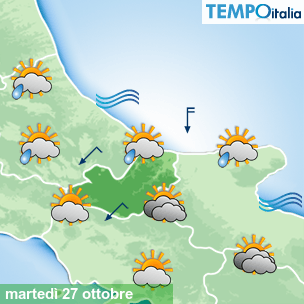 Mappa Giornaliera per la giornata di mercoledì 16 marzo