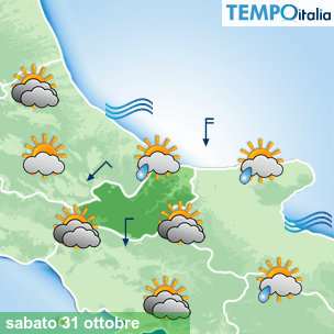 Mappa Giornaliera per la giornata di mercoledì 16 marzo