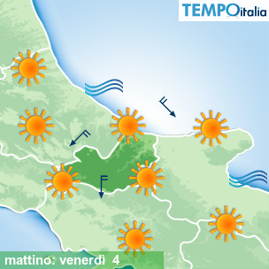 Mappa mattino per la giornata del 2026-09-04
