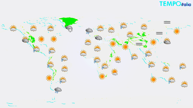 mappa mondo