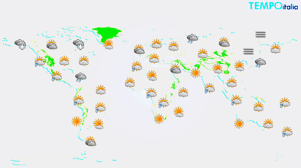 mappa mondo