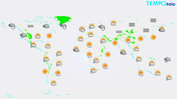 mappa mondo