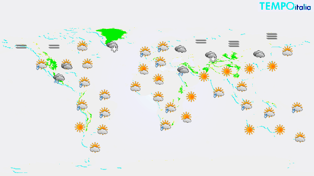 mappa mondo