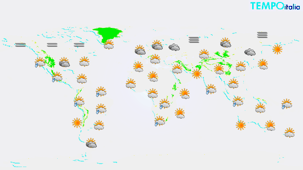 mappa mondo