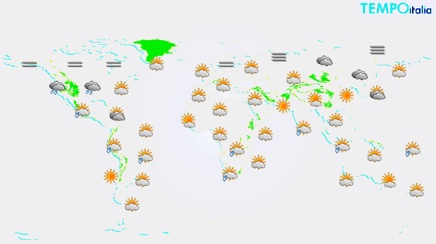 mappa mondo