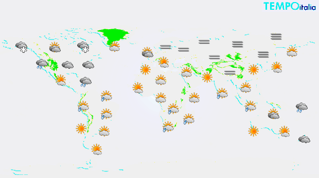 mappa mondo