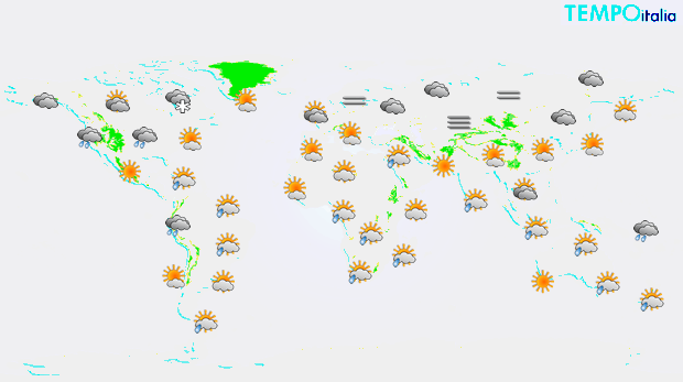 mappa mondo