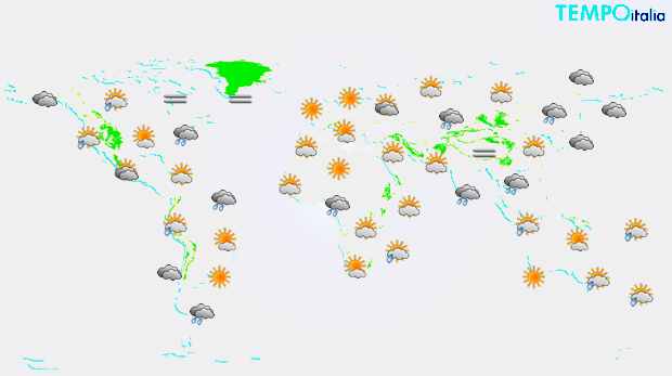 mappa mondo
