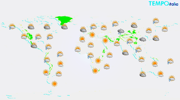 mappa mondo