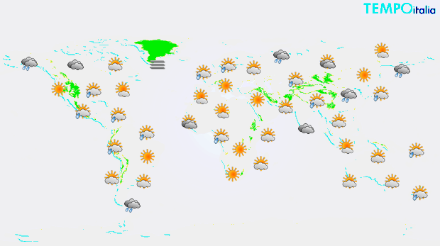 mappa mondo