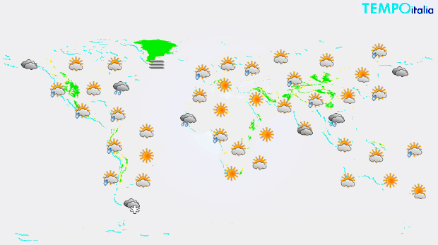 mappa mondo
