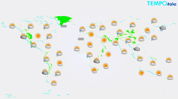mappa mondo