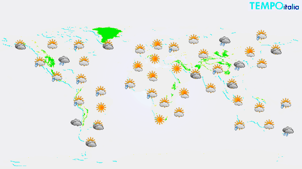 mappa mondo
