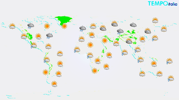 mappa mondo