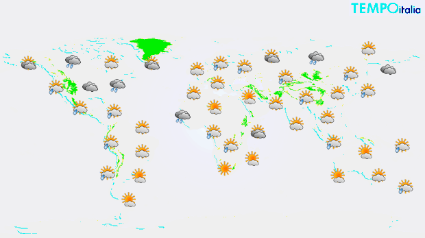 mappa mondo