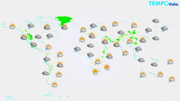 mappa mondo