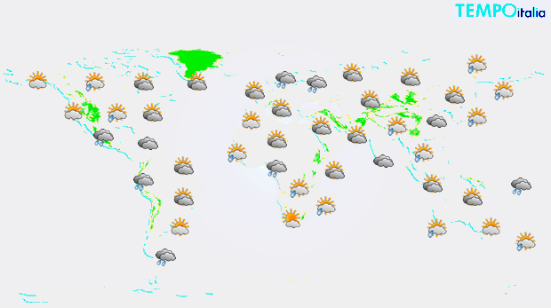 mappa mondo