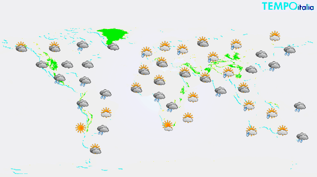 mappa mondo