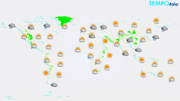 mappa mondo