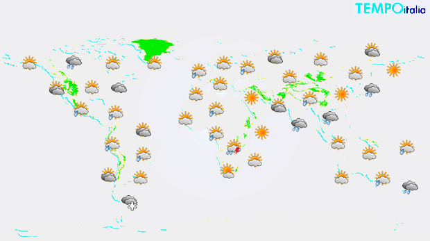 mappa mondo