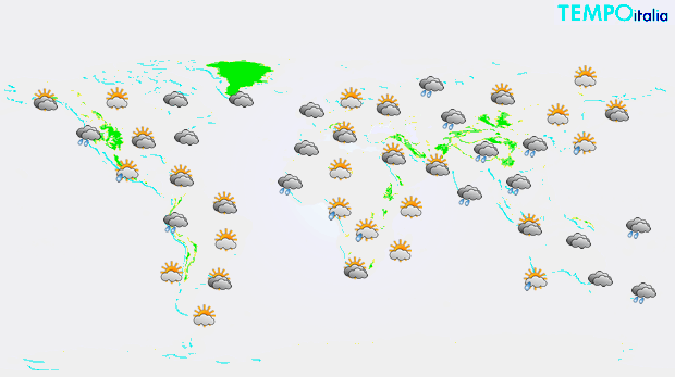 mappa mondo