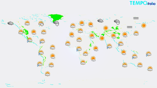 mappa mondo