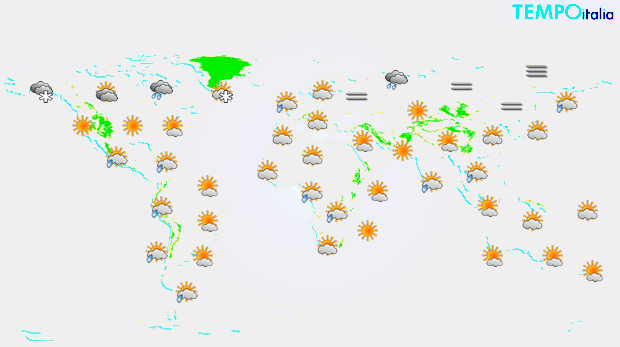 mappa mondo
