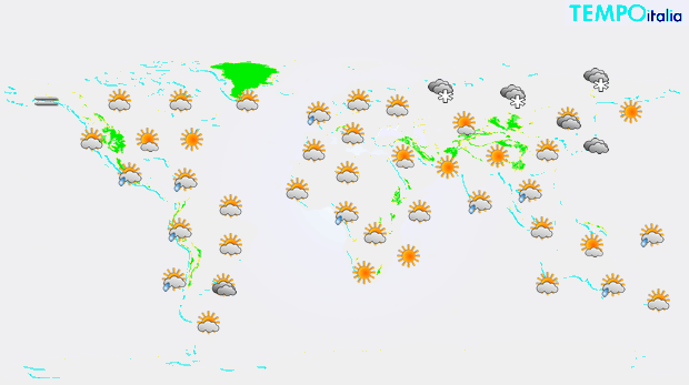 mappa mondo