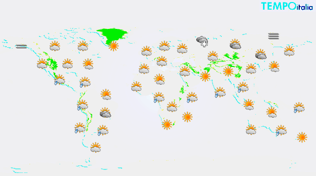 mappa mondo