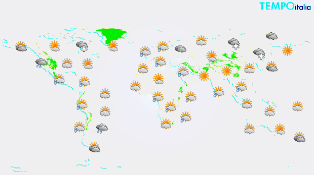 mappa mondo