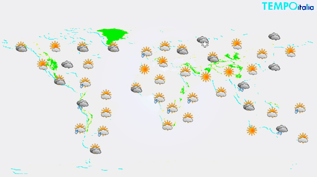 mappa mondo