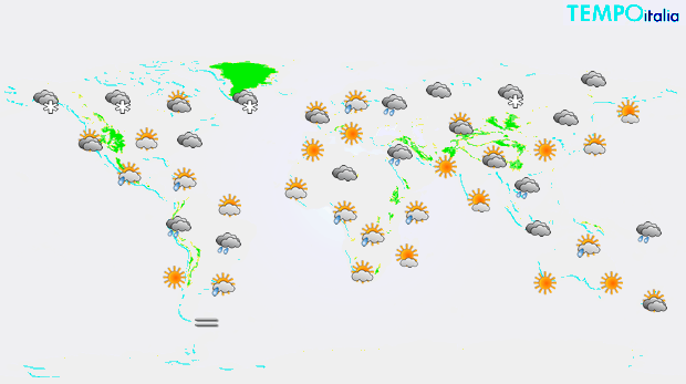 mappa mondo