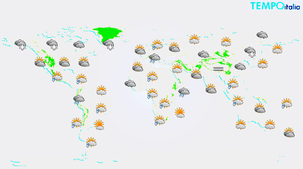 mappa mondo