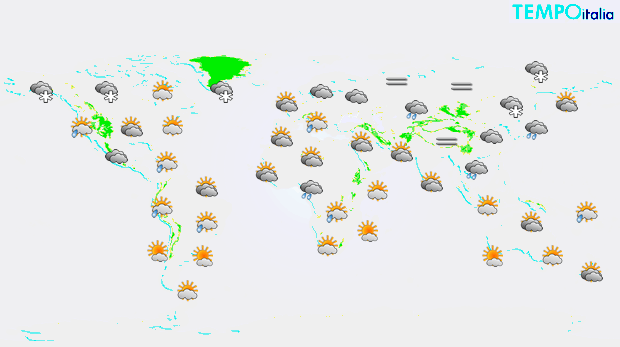 mappa mondo
