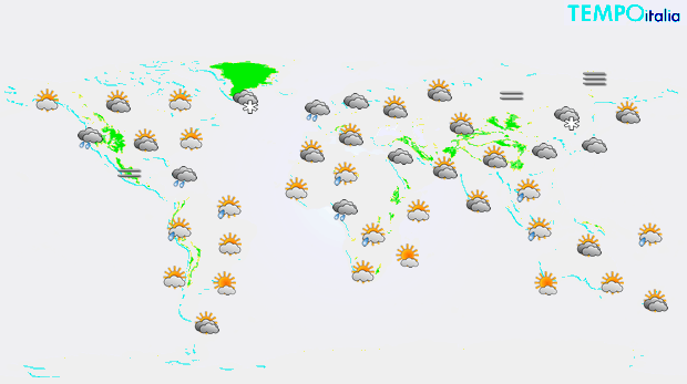 mappa mondo