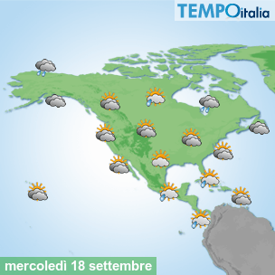 Mappa Giornaliera per la giornata di mercoledì 16 marzo