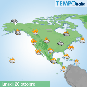Mappa Giornaliera per la giornata di mercoledì 16 marzo