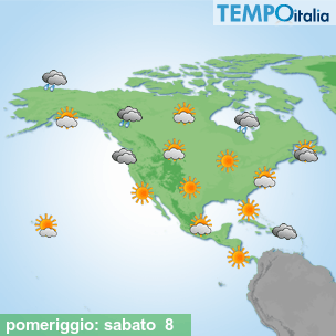 Mappa pomeriggio per la giornata del 2026-08-08