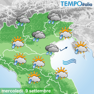 Mappa Giornaliera per la giornata di mercoledì 16 marzo