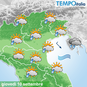 Mappa Giornaliera per la giornata di mercoledì 16 marzo