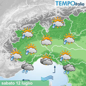 Mappa Giornaliera per la giornata di mercoledì 16 marzo