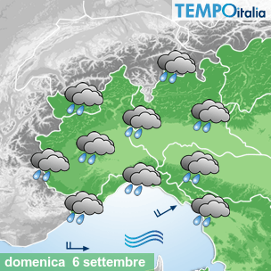 Mappa Giornaliera per la giornata di mercoledì 16 marzo