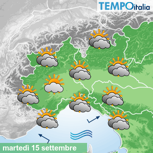 Mappa Giornaliera per la giornata di mercoledì 16 marzo