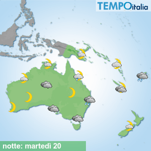 Mappa notte per la giornata del 2026-10-20