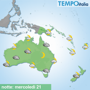 Mappa notte per la giornata del 2026-10-21
