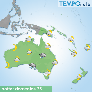 Mappa notte per la giornata del 2026-10-25