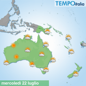 Mappa Giornaliera per la giornata di mercoledì 16 marzo