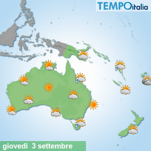 Mappa Giornaliera per la giornata di mercoledì 16 marzo